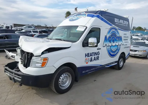 2018 Nissan Nv Cargo Nv3500 Hd S V8 z USA, uszkodzony, nr VIN 1N6AF0LY0JN807155